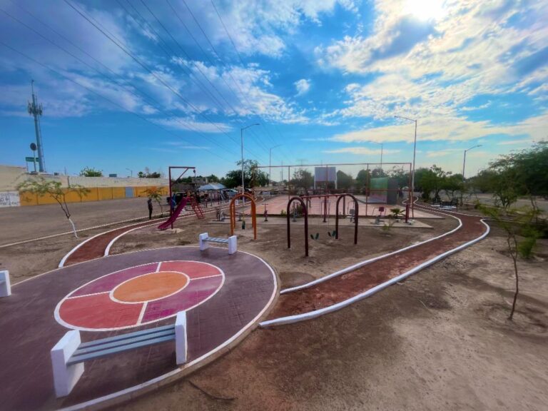 Invierte Gobierno de Sonora más de 980 mil pesos en parque de Urbi Villa del Prado