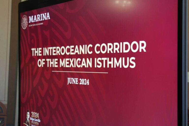 México presenta en Estados Unidos el proyecto del Corredor Interoceánico del Istmo de Tehuantepec