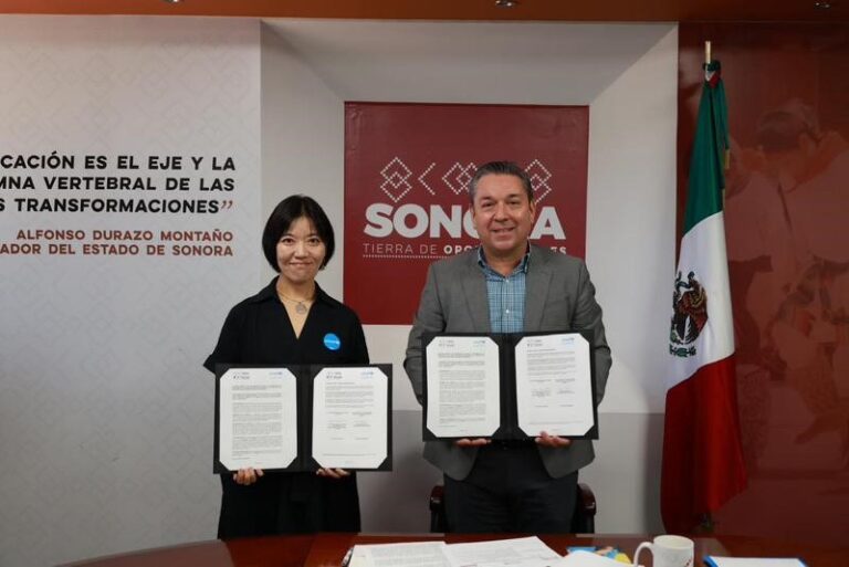 Firman convenio SEC Sonora y UNICEF México en beneficio de alumnado en situación de migración