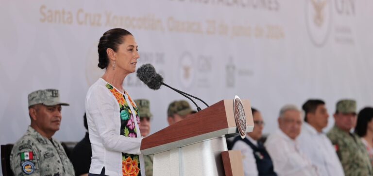 Nos corresponde fortalecer la guardia nacional: Claudia Sheinbaum va por la consolidación de la GN como parte de la SEDENA