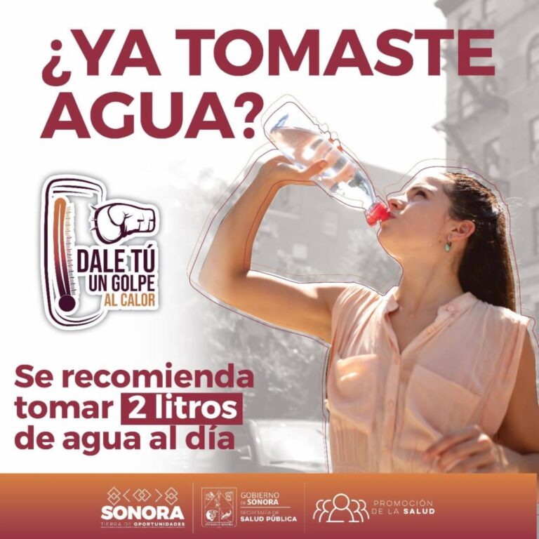 Llama Salud Sonora a prevenir efectos negativos del calor