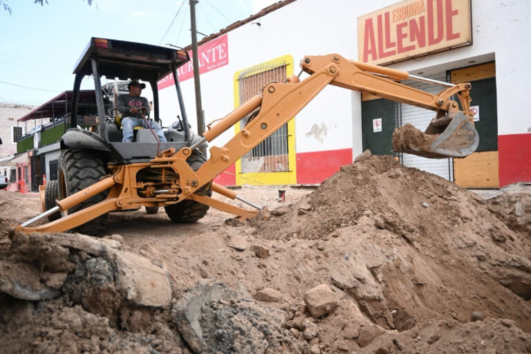 Suma Gobierno de Sonora rehabilitación de la calle Hoeffer al proyecto de modernización del Centro Histórico de Hermosillo