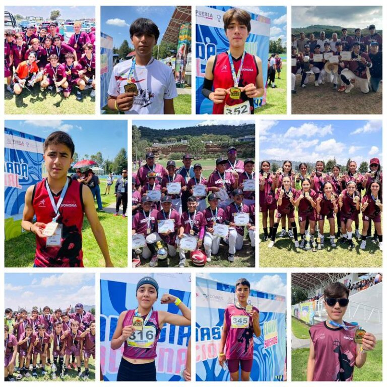 Triunfan alumnos deportistas sonorenses en Gimnasiada Nacional 2024