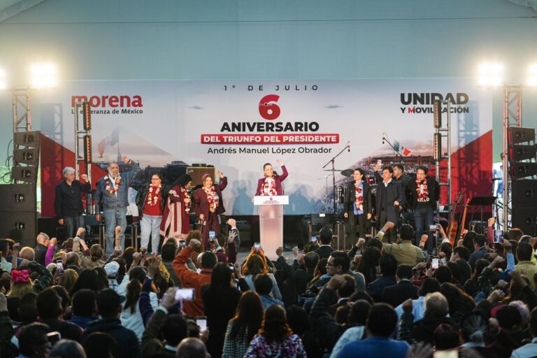 «El triunfo del pueblo de México, el día de la revolución de las conciencias tenemos que celebrarlo luchando»: Claudia Sheinbaum convoca a salir a las plazas para dar continuidad a la 4T
