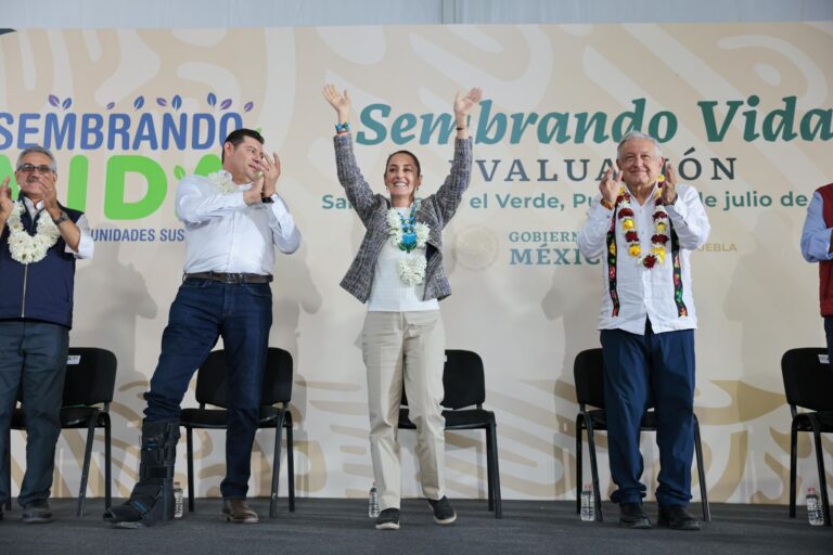 «Con sembrando vida se siembra vida y patria»: Claudia Sheinbaum va por continuidad de programas del bienestar