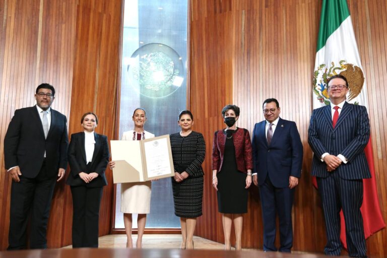 Celebra Tribunal Electoral hecho histórico; Claudia Sheinbaum es la primera mujer Presidenta de la México