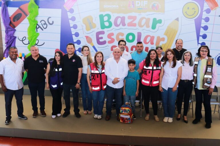 Gobierno de Sonora realiza con éxito segundo Bazar Escolar 2024 en HMO