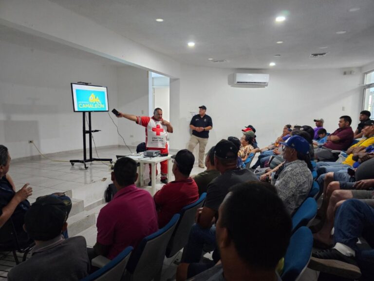 Mantiene Gobierno de Sonora capacitación a pescadores