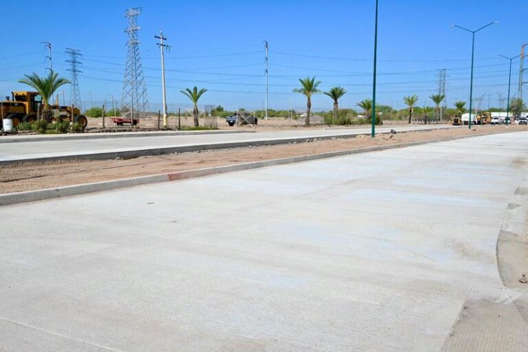 Gobierno de Sonora invierte más de 50 millones de pesos en bulevar Serna