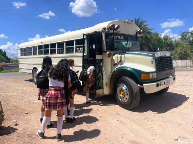 Aumenta Imtes cobertura de transporte urbano en Ciudad Obregón con regreso a clases