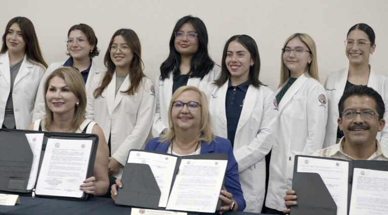 Firman convenio específico de colaboración Unison e IMSS