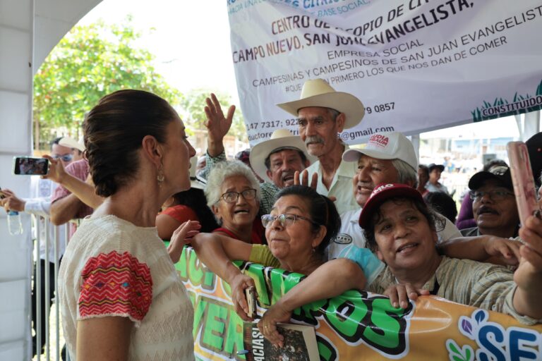 Inauguramos caminos de la transformación y obras con igualdad: Claudia Sheinbaum plantea continuidad sin traiciones y de la mano del pueblo de México