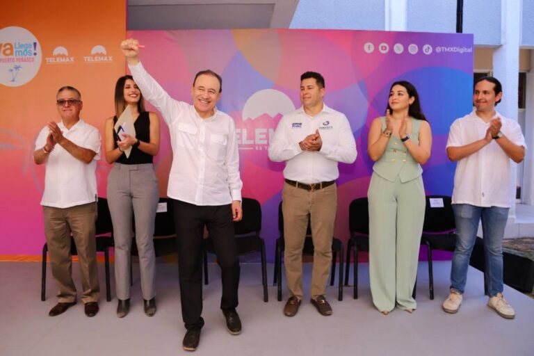 Garantiza Gobernador Durazo conectividad en Puerto Peñasco con modernización carretera y lanzamiento de señal de Telemax