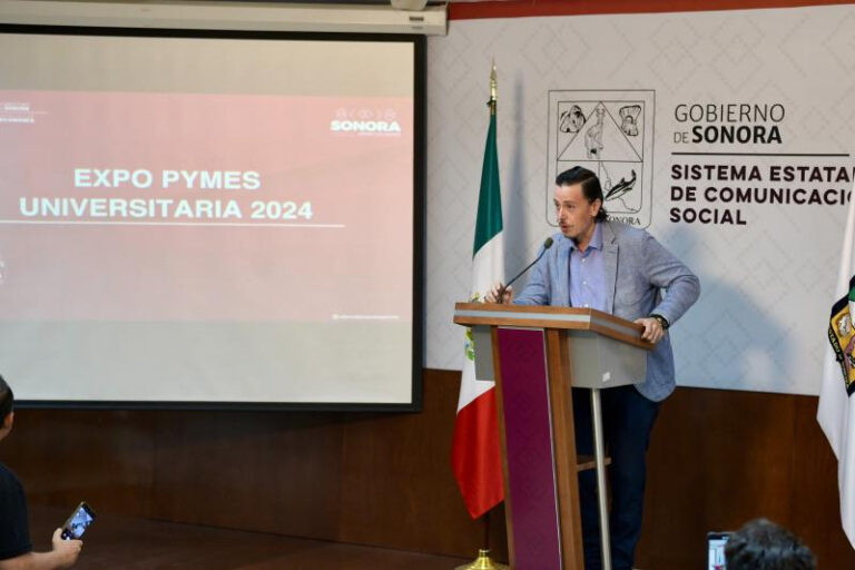 Lanza Gobierno de Sonora programa Expo Pymes Universitaria 2024