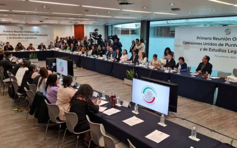 Senado aprueba en comisiones la reforma judicial