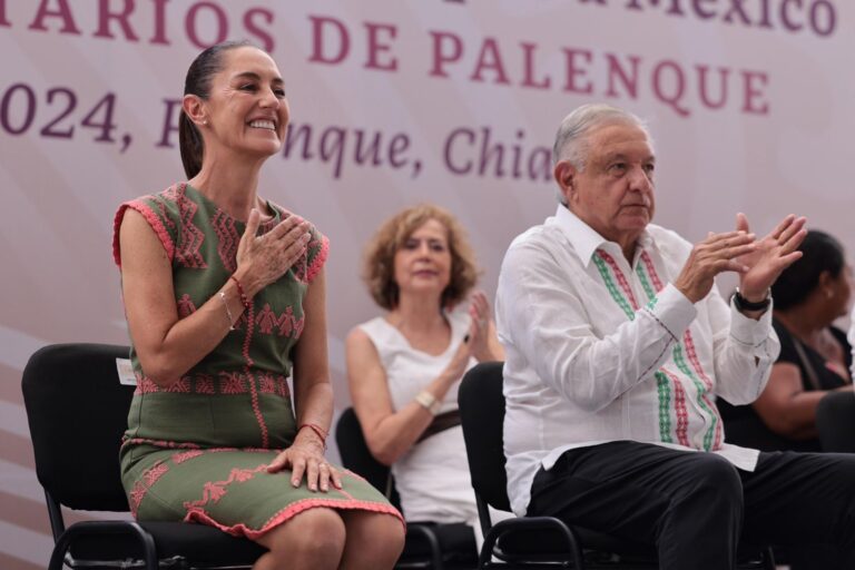 «Hoy el futuro de Chiapas no es incierto, es el porvenir, es el futuro del pueblo de México»: Claudia Sheinbaum