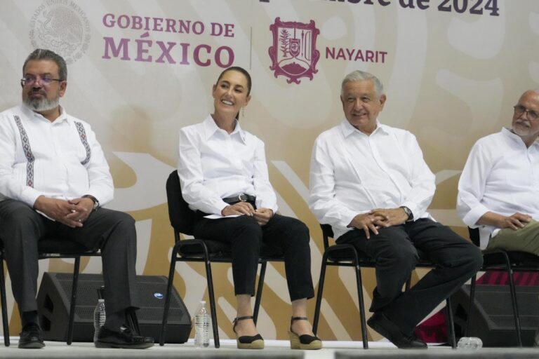 Vamos a dar continuidad a las obras de la cuarta transformación para apoyar a Nayarit: Claudia Sheinbaum