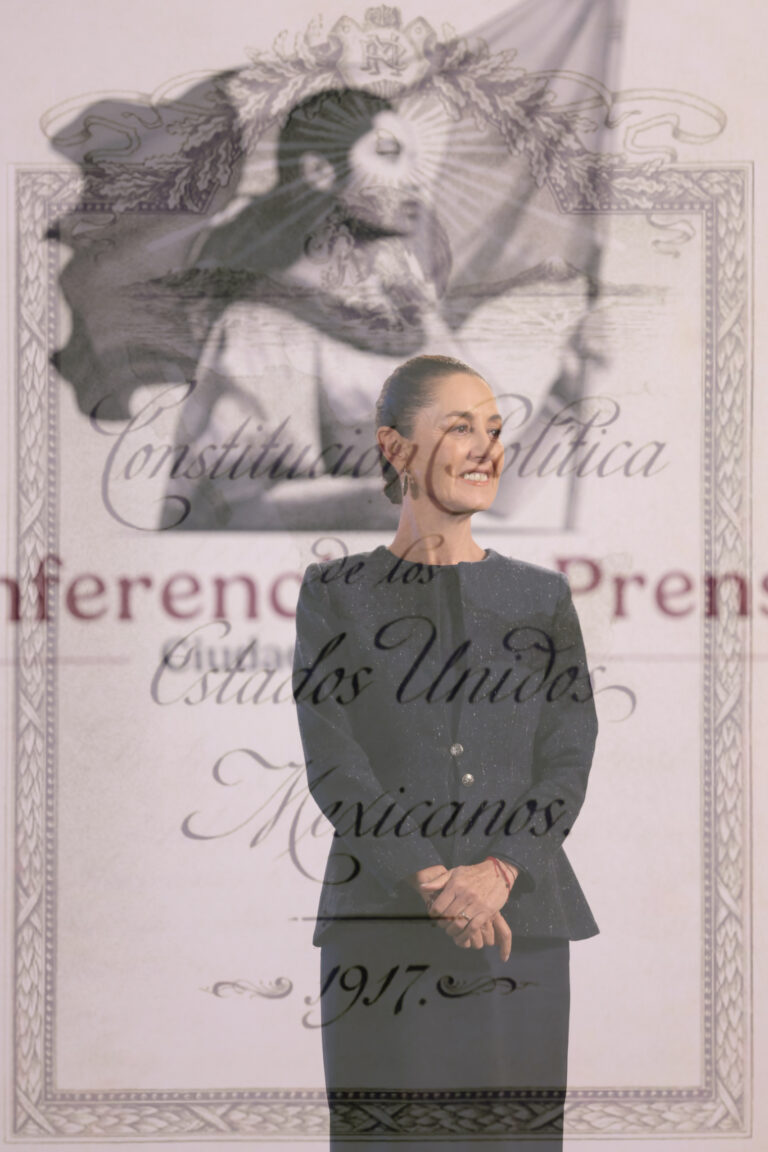 Claudia ni se dobla, ni se deja intimidar