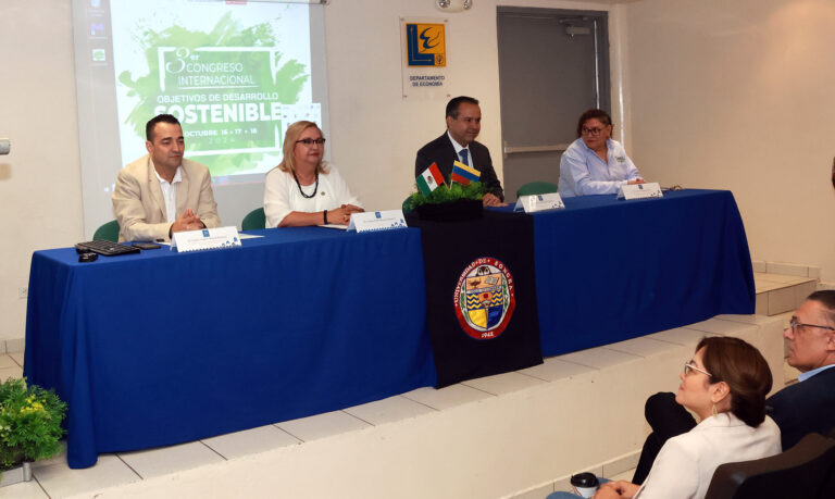Es Unison sede del 3er. Congreso Internacional Objetivos de Desarrollo Sostenible