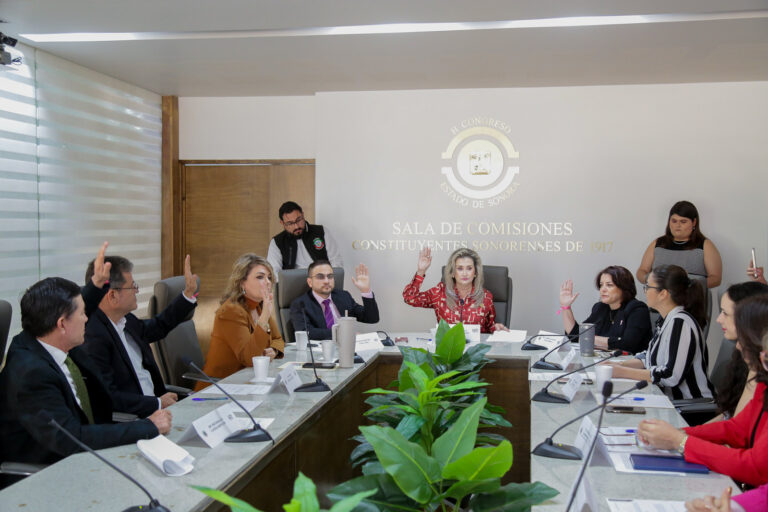 Comisión del Congreso de Sonora aprueba presupuesto para obra