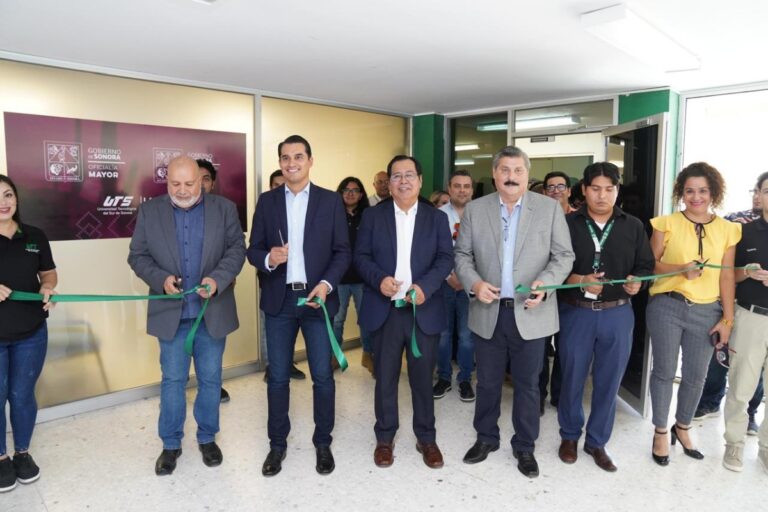 Inaugura SEC espacios académicos de primer nivel en la Universidad Tecnológica del Sur de Sonora