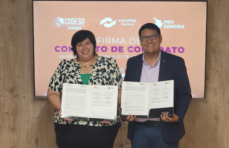 Impulsará Conalep nuevo proyecto de manufactura aeroespacial en colaboración con ProSonora