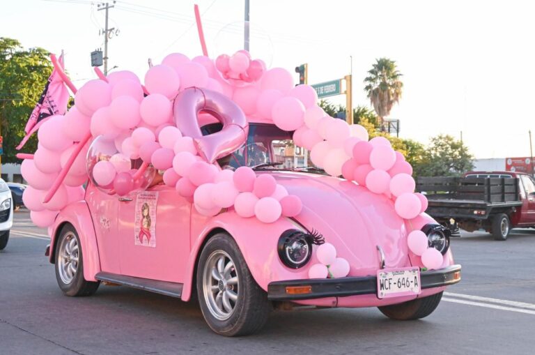 Exitosa 12º caravana por la vida en conmemoración al día mundial de la lucha contra el cáncer de mama