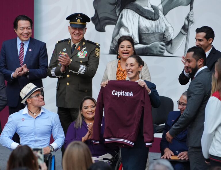 La transformación del país tiene que ver también con deporte: presidenta Claudia Sheinbaum