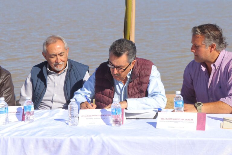 Firma gobierno municipal de Cajeme, convenio de colaboración con instituto de acuacultura del estado de Sonora