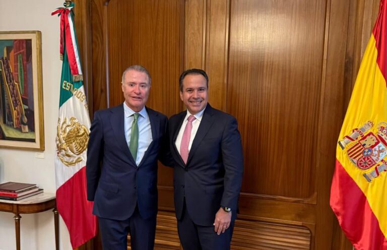 Se reúne Toño Astiazarán con Embajador de México en España para fortalecer promoción de Hermosillo a nuevas inversiones