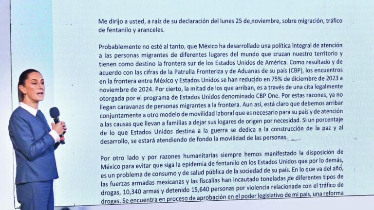 El reto de Trump y la respuesta de Sheinbaum
