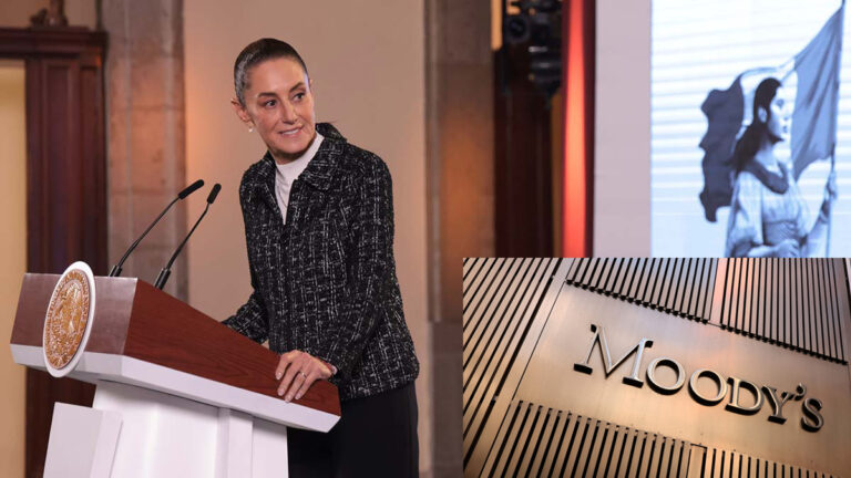 Sheinbaum responde a rebaja de calificación de Moody’s a economía mexicana