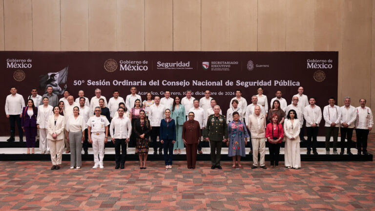 Presisenta Claudia Sheinbaum hace llamado a gobernadores y gobernaoras a trabajar en coordinación a favor de la seguridad del país