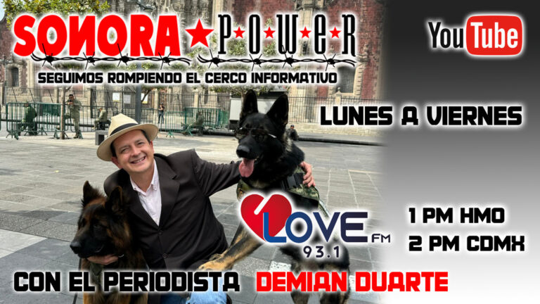 Sonora Power del 03-12-2024: SonoraPower | La rompimos una vez más… Funciona la estrategia de seguridad; hay avances en Litio