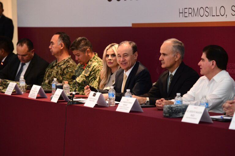 Refuerza Gobernador Durazo estrategia municipalista de seguridad