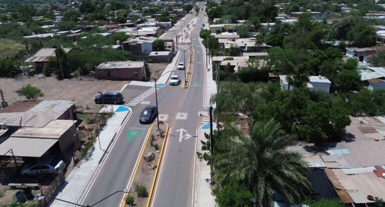 Gobernador Durazo cumple a sonorenses con rehabilitación de más de 120 vialidades en municipios