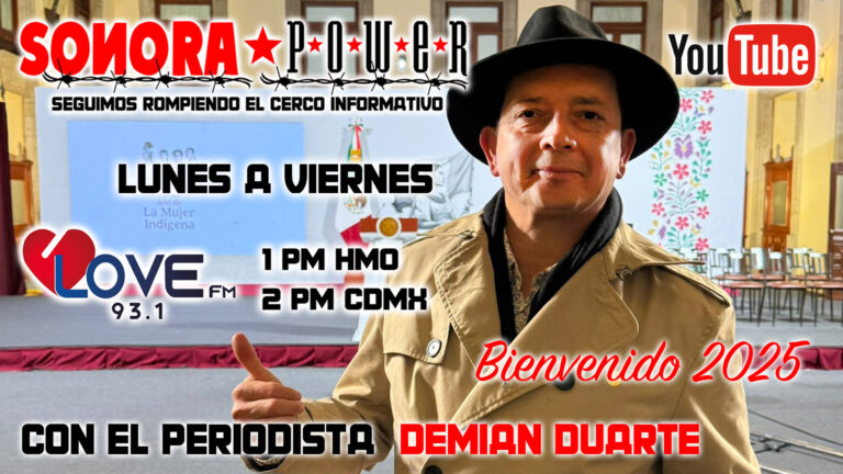 Sonora Power del 07-01-25: |Contra el fentanilo #SonoraPower se suma | Hoy Lamont sobre Trudeau; dialogo con Claudia Sheinbaum