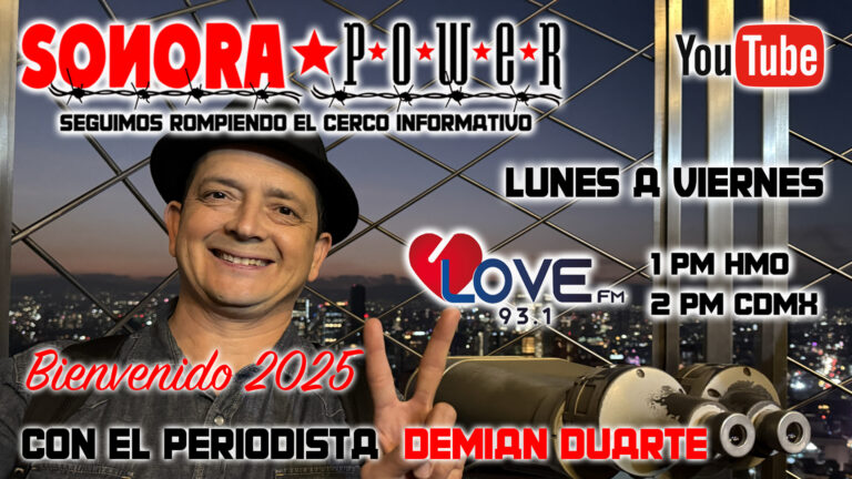 Sonora Power del 06-01-25: |Bienvenido 2025| ¿Olinia se queda en Sonora?- ¡Impresionante!!! 80% de popularidad de Sheinbaum