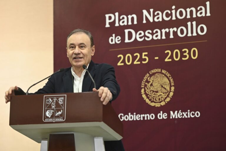 Gobernador Durazo y Canciller de la Fuente trazan ruta de desarrollo con Consulta para Plan Nacional