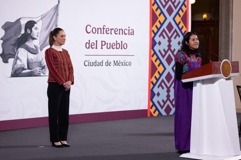 Vamos a reivindicar a las mujeres de los pueblos originarios: presidenta Claudia Sheinbaum en la presentación de la cartelera cultural por el año de la mujer indígena