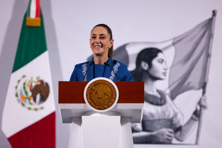 Presidenta Claudia Sheinbaum: no tengo miedo, tengo un pueblo que me respalda