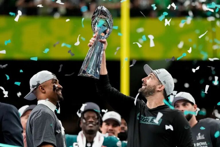 Acabó el reinado de Kansas City; Águilas de Filadelfia voló al nido con el trofeo Vince Lombardi