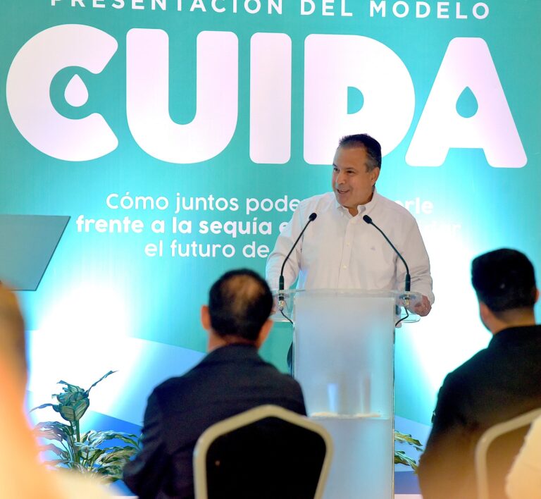 Presenta Toño Astiazarán modelo CUIDA para enfrentar sequía extrema en Hermosillo
