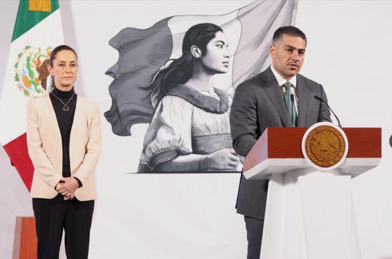 Presidenta Claudia Sheinbaum destaca disminución del 15 porciento en homicidios dolosos de septiembre 2024 a febrero 2025
