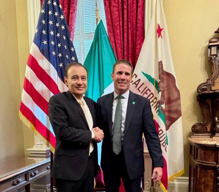Gobernador Durazo potencia inversión en energías limpias en alianza con California