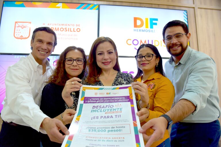Lanza Ayuntamiento de Hermosillo convocatoria para «Desafío Incluyente 2025»