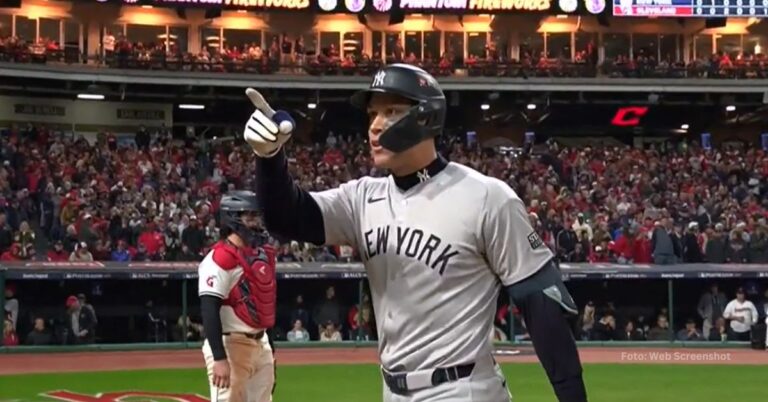 Judge rompe marcas y empata con Babe Ruth en home runs en sus primeros 1,000 juegos