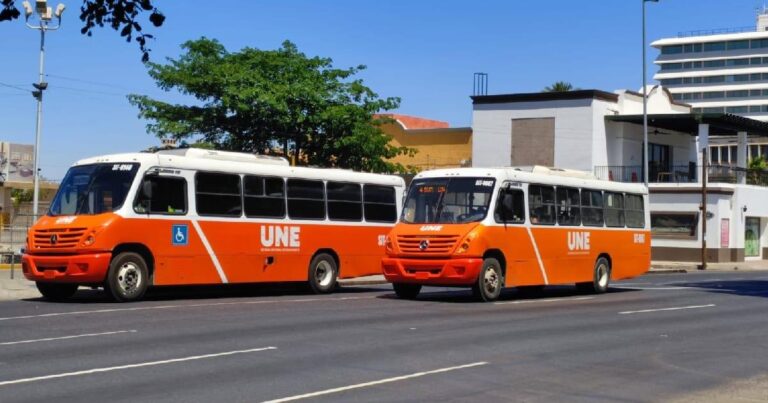 Gobierno de Sonora informa ajustes temporales en líneas de transporte urbano