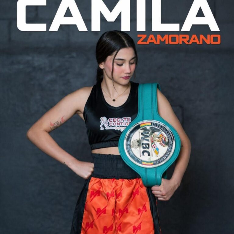 Alumna de Cecyte Sonora aspira a conquistar título mundial de boxeo