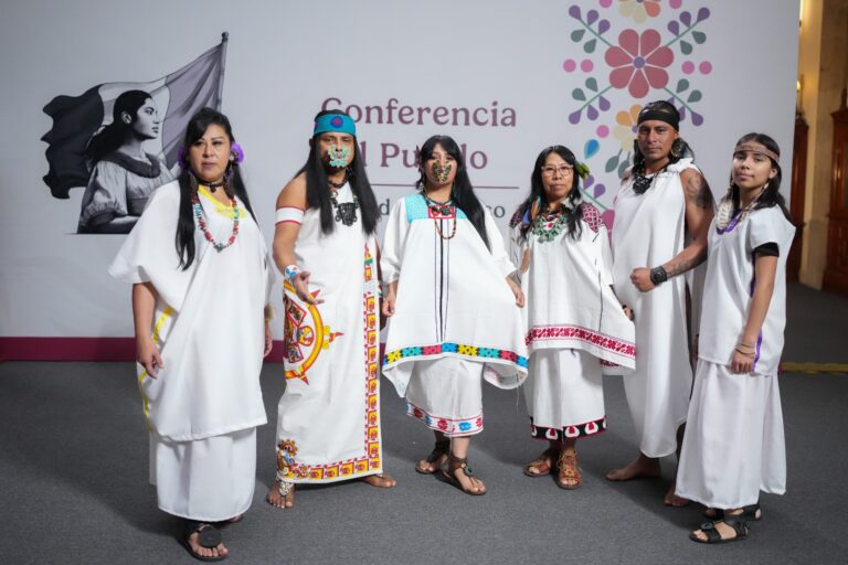 Presidenta Claudia Sheinbaum y jefa de gobierno Clara Brugada, presentan celebración «México Tenochtitlán, siete siglos de legado de grandeza» que se realizará en el mes de julio